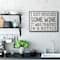 Stupell Industries Wine Trapped in Bottle Wall Accent with Black Frame